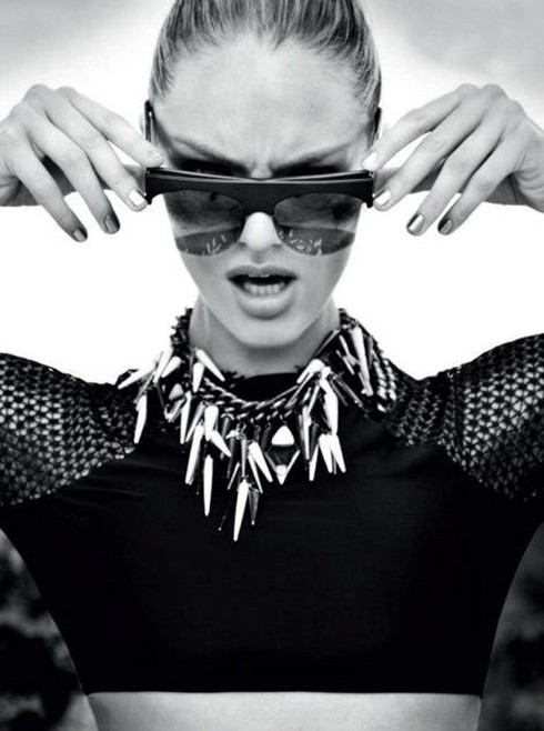 Candice Swanepoel 'đốt nóng' tạp chí Elle