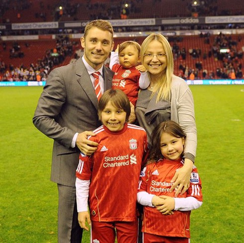 Những nhóc tì đáng yêu của sao Liverpool