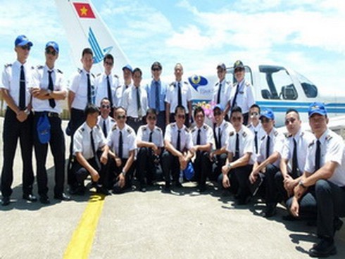 Vietnam Airlines đào tạo phi công ngay trong nước