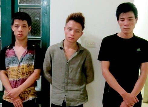 Băng cướp giật táo tợn ở Hà Nội sa lưới