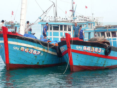 Huyện đảo Lý Sơn hiện đại hóa đội tàu cá