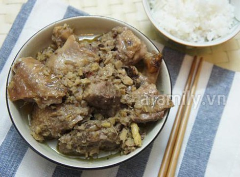 Ngan giả cầy - món ngon ngày mát trời