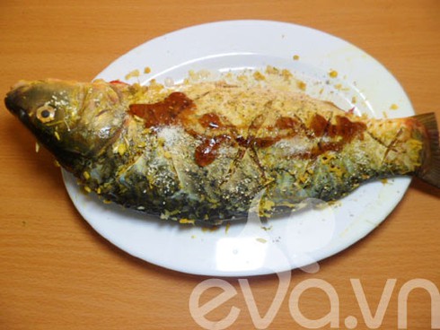 Cá chép om dưa cho ngày lạnh