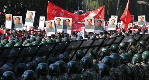 Nhật-Trung 'căng như dây đàn' vào ngày kỉ niệm Nhật chiếm Trung Quốc