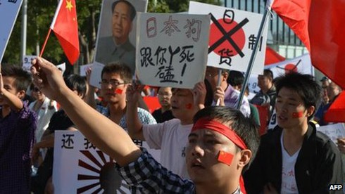 Nhật-Trung 'căng như dây đàn' vào ngày kỉ niệm Nhật chiếm Trung Quốc