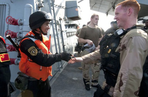 Xem đặc nhiệm Mỹ phối hợp chống cướp biển với Trung Quốc