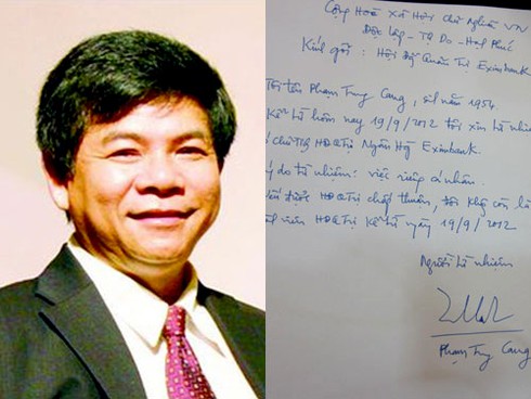 Chân dung Phó chủ tịch mới từ nhiệm của Eximbank