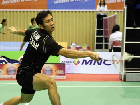 Tiến Minh vào tứ kết giải cầu lông Nhật Bản mở rộng