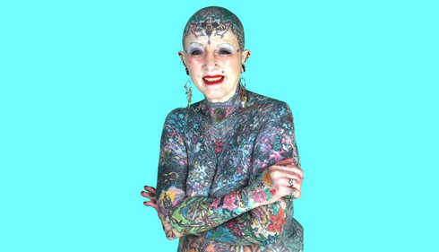 Cụ bà nhiều hình xăm nhất thế giới qua đời - ảnh 3