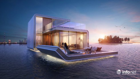 Mát mẻ với biệt thự bảy nổi ba chìm giữa biển khơi Dubai - ảnh 3