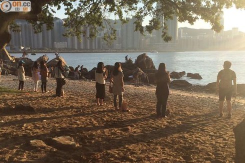 Chị em đua nhau ngắm mặt trời để giảm cân - ảnh 1