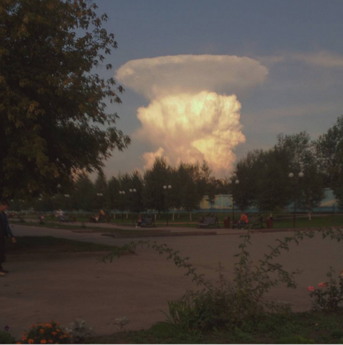 Mây hình nấm khổng lồ bất ngờ xuất hiện ở Siberia - ảnh 6