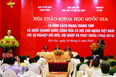 Cách mạng tháng Tám: Đỉnh cao của sức mạnh đại đoàn kết dân tộc - ảnh 1
