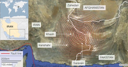 Iran: Động đất 7,3 độ richter, hơn 40 người chết - ảnh 1