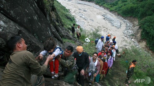 Ấn Độ: Hơn 1.000 người chết vì lũ lớn - ảnh 1