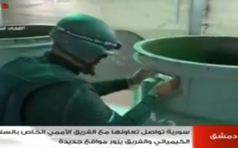 Syria tiêu hủy thiết bị sản xuất vũ khí hóa học trước hạn chót - ảnh 1