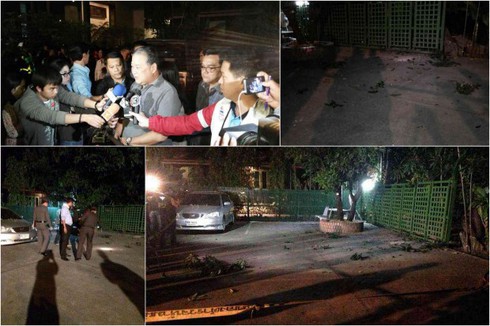 Thái Lan: Nhà thị trưởng Bangkok bị ném lựu đạn - ảnh 1