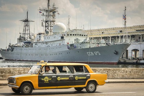 Tàu do thám Nga 'bất ngờ' tới Cuba - ảnh 1