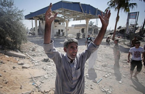Hơn 100 dân thường Gaza thiệt mạng khi Israel truy tìm 1 binh sĩ - ảnh 7