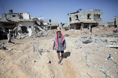 Hơn 100 dân thường Gaza thiệt mạng khi Israel truy tìm 1 binh sĩ - ảnh 8