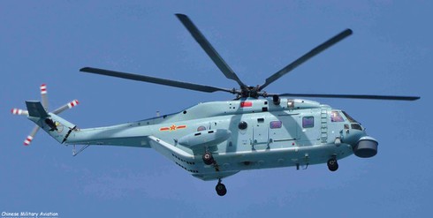 Trung Quốc trang bị trực thăng chống ngầm mới Z-18F cho Liêu Ninh - ảnh 1