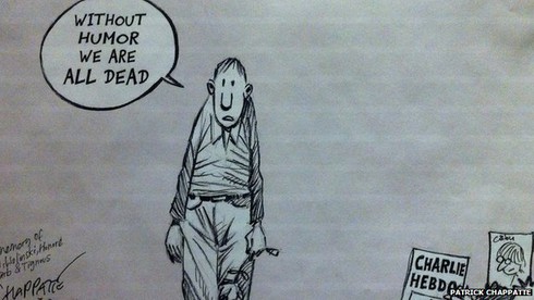 Sau vụ Charlie Hebdo, vẽ biếm họa ngày càng nguy hiểm - ảnh 1