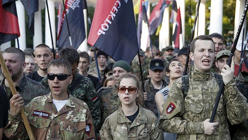 Ukraine: Right Sector dọa điều toàn bộ quân tới uy hiếp Kiev - ảnh 1