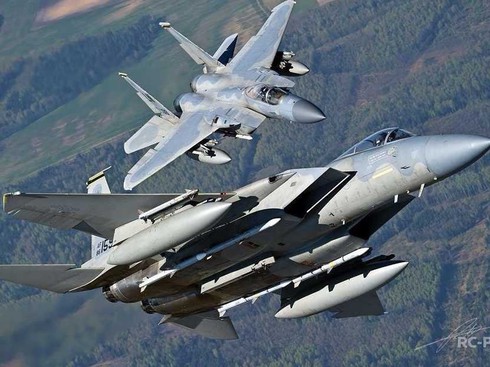 Cản đường Nga không kích ở Syria, Mỹ tăng cường điều tiêm kích F-15? - ảnh 1
