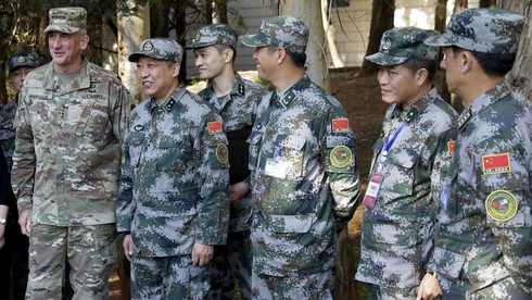 Gạt bỏ bất đồng, Mỹ - Trung cùng tập trận quân sự - ảnh 1