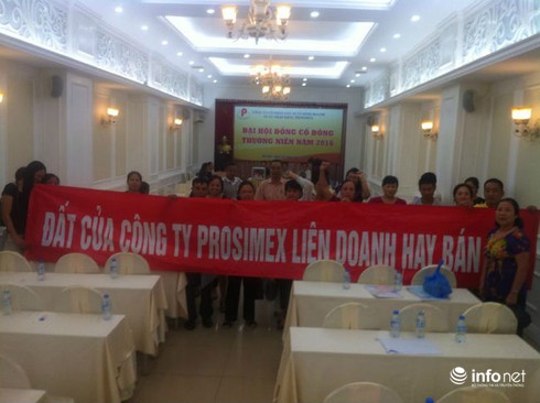 Prosimex: Chủ tịch HĐQT hỗn chiến với cổ đông ngay giữa Đại hội - ảnh 3