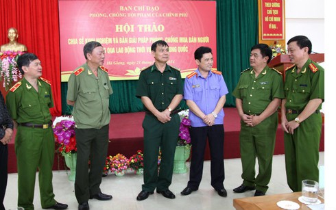 Giải pháp phối hợp truy quét tội phạm buôn người giữa Công an và Biên phòng - ảnh 1