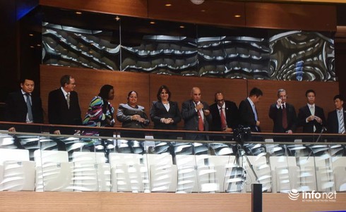 Đoàn đại biểu Đảng Cộng sản Cuba dự khán phiên họp của Quốc hội - ảnh 1