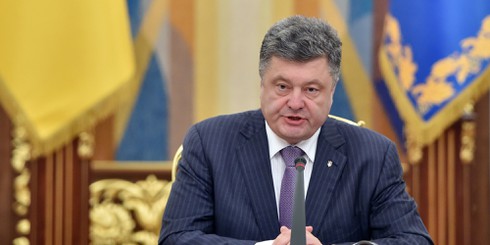 Tổng thống Ukraine: Căng thẳng ở miền đông đang hạ nhiệt - ảnh 1
