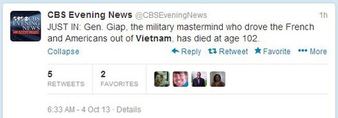 Người nước ngoài nói gì khi Đại tướng qua đời? - ảnh 2