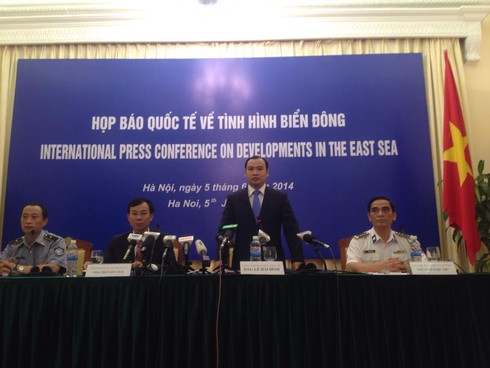 Trực tiếp “Họp báo quốc tế về tình hình Biển Đông” chiều 5/6 - ảnh 1