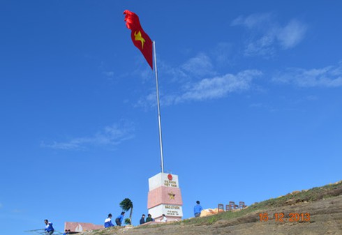 Xây cột cờ chủ quyền Trường Sa ở Yên Bái - ảnh 1