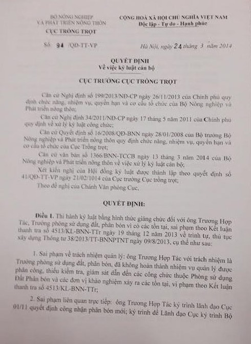 Ông Tác thích … tự tung tự tác? - ảnh 1