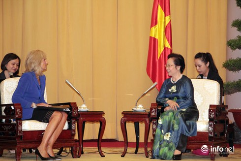Phó Chủ tịch nước Nguyễn Thị Doan: Việt – Mỹ đã xích lại gần nhau hơn - ảnh 3