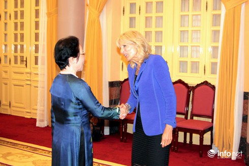 Phó Chủ tịch nước Nguyễn Thị Doan: Việt – Mỹ đã xích lại gần nhau hơn - ảnh 1