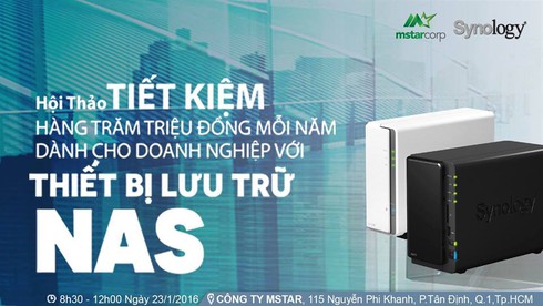 Tiết kiệm hàng trăm triệu đồng cho doanh nghiệp với thiết bị lưu trữ NAS - ảnh 1