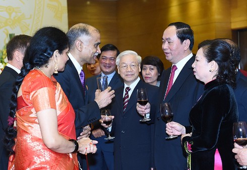 Thủ tướng Nguyễn Xuân Phúc chủ trì tiệc chiêu đãi quốc tế dịp Quốc khánh 2/9 - ảnh 2