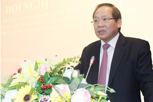 Đảng ủy Bộ TT&TT triển khai Chương trình hành động thực hiện Nghị quyết Đại hội XII - ảnh 1