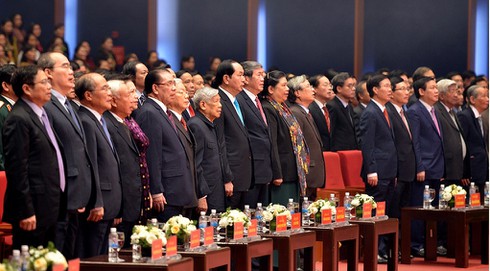 Mít tinh trọng thể kỷ niệm 70 năm Ngày toàn quốc kháng chiến - ảnh 1