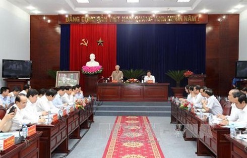 Tổng Bí thư Nguyễn Phú Trọng thăm, làm việc tại Bạc Liêu - ảnh 1