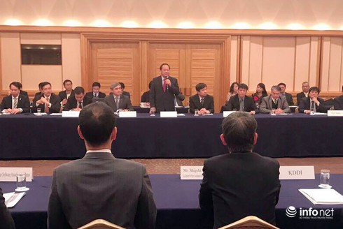 Bộ trưởng Trương Minh Tuấn tham dự Diễn đàn Doanh nghiệp ICT Nhật Bản - Việt Nam - ảnh 2