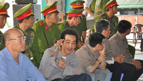 Gần 100 cảnh sát bảo vệ phiên tòa xử giang hồ Phú Quốc - ảnh 2
