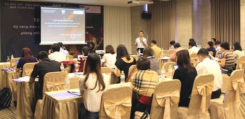 Tập huấn kỹ năng báo chí trong công tác bảo vệ động vật hoang dã - ảnh 1