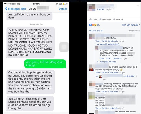 Mạo danh nhà báo, “làm giá” 300 triệu đồng đăng bài viết (!?) - ảnh 1