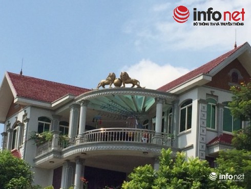 Biệt thự tiền tỷ gắn linh vật phong thủy: Đừng để