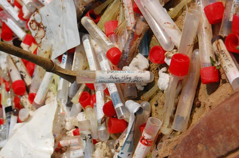 Phải có giấy phép mới được thu gom, vận chuyển chất thải nguy hại - ảnh 1